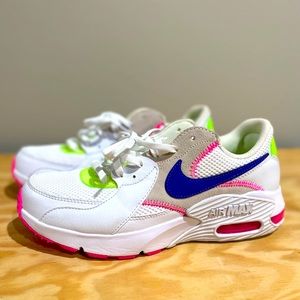 Nike Air Max Neon Athletic Shoes